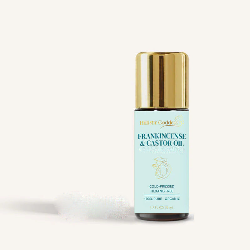 Organic Golden Castor Oil Roller – Moisturizing Skin Care Oil (50ml)