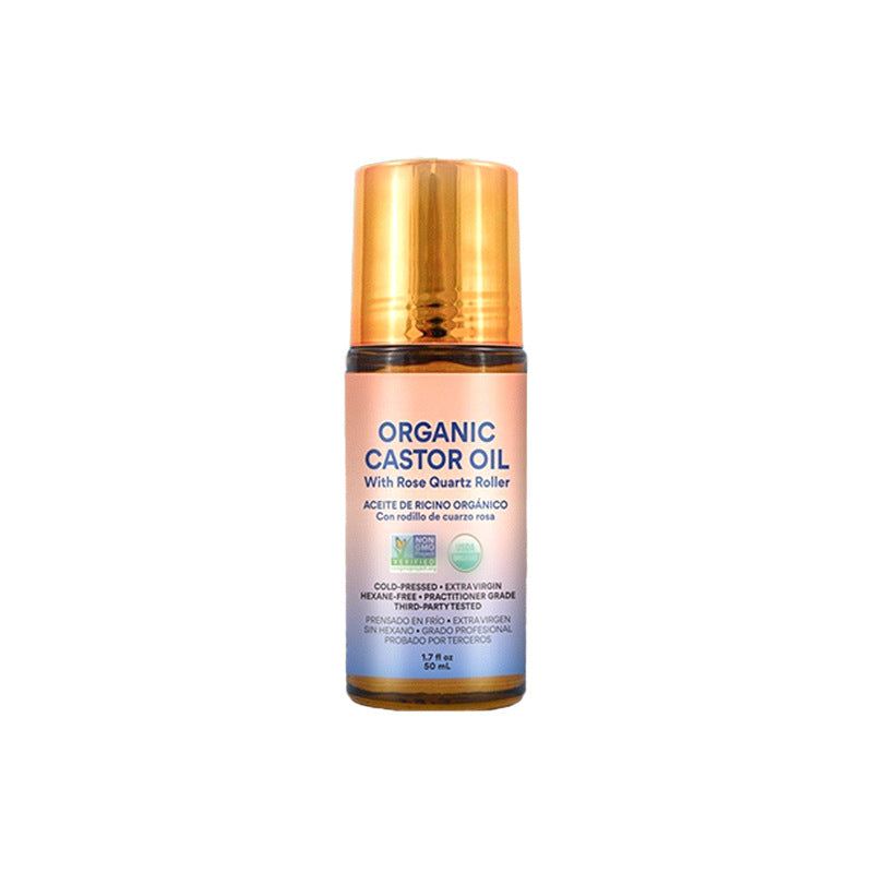 Organic Golden Castor Oil Roller – Moisturizing Skin Care Oil (50ml)
